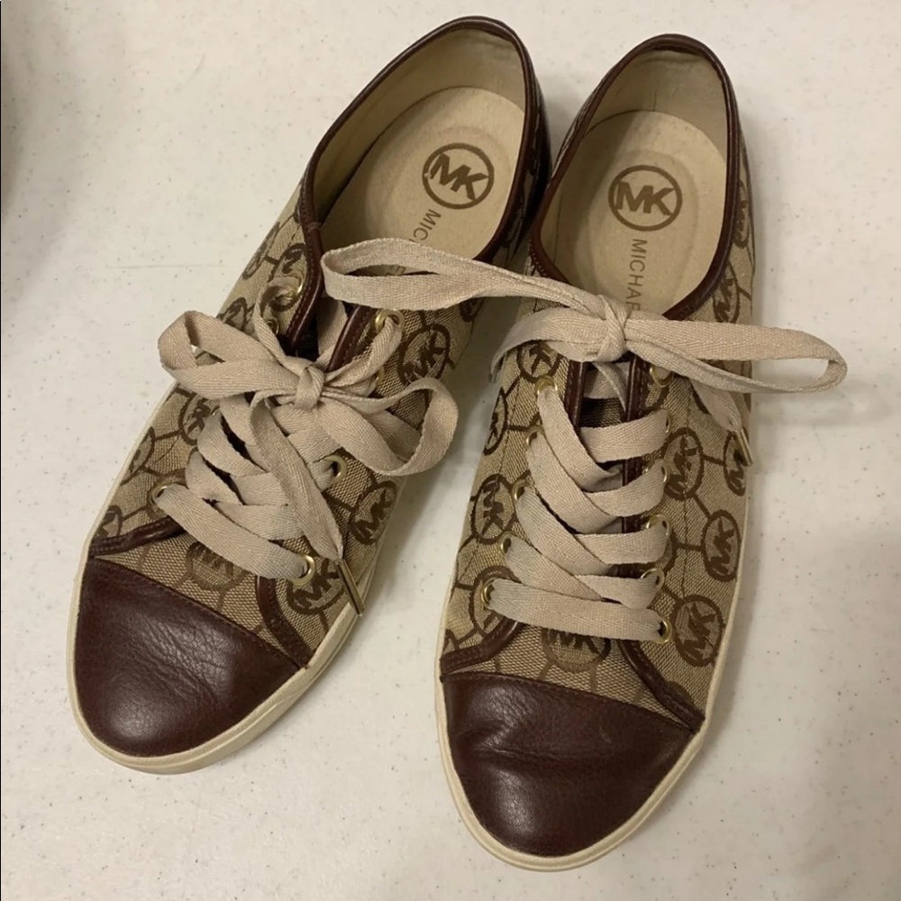 Michael Kors Signature Sneakers Size 9